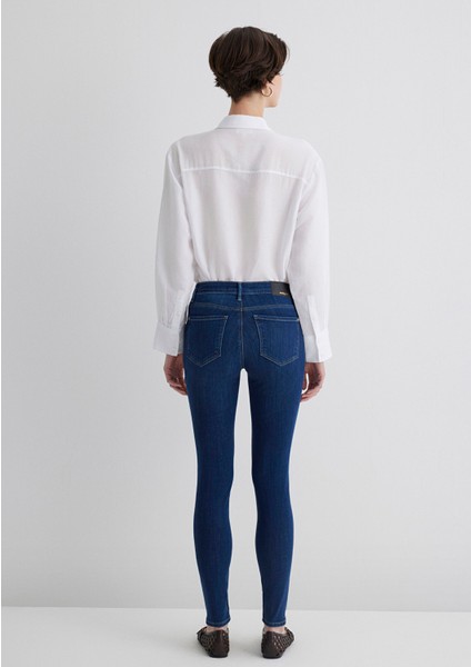 Tess Gold Premium Indigo Mavisi Jean Pantolon 100328-82232