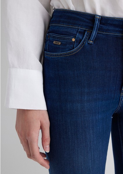 Tess Gold Premium Indigo Mavisi Jean Pantolon 100328-82232