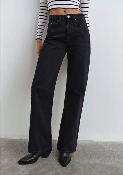 Victoria Gold Premium Antrasit Smoke Jean Pantolon 101072-82298