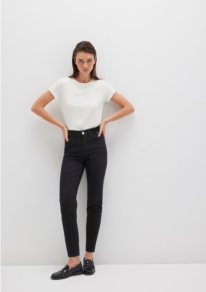 Cindy 90lar Siyah Jean Pantolon 100277-82292