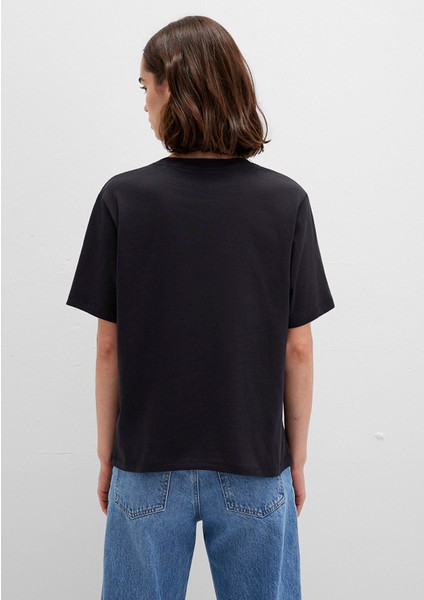 Kedi Baskılı Antrasit İstanbul Tişört 1610674-70087