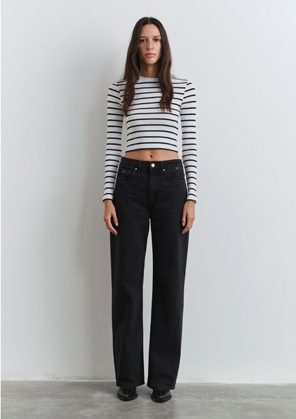 Victoria Gold Premium Antrasit Smoke Jean Pantolon 101072-82298