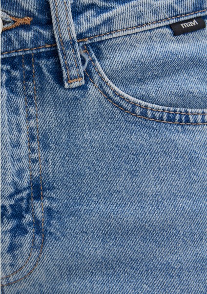 Miav 90lar İndigo Mavisi Jean Pantolon 1010299-83039
