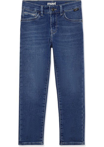 Tom Sporty Puslu Indigo Mavi Jean Pantolon 6010628714