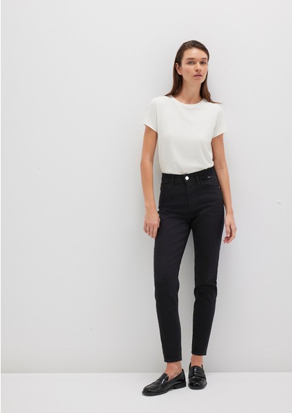 Cindy 90lar Siyah Jean Pantolon 100277-82292