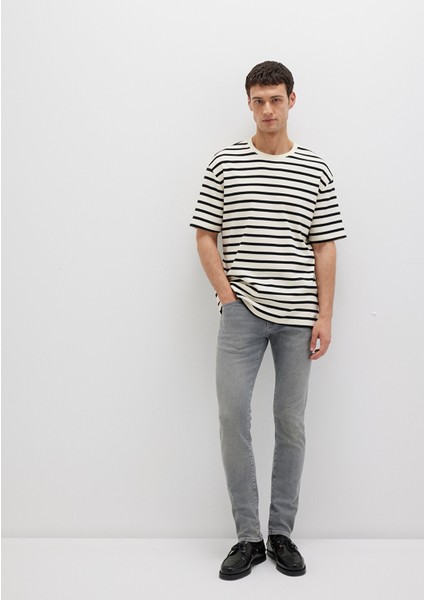 Kvnç Mavi Black Açık Gri Smoke Jean Pantolon 001070-83703