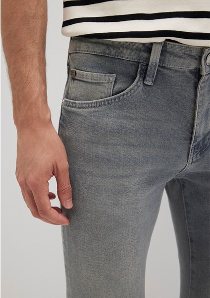 Kvnç Mavi Black Açık Gri Smoke Jean Pantolon 001070-83703