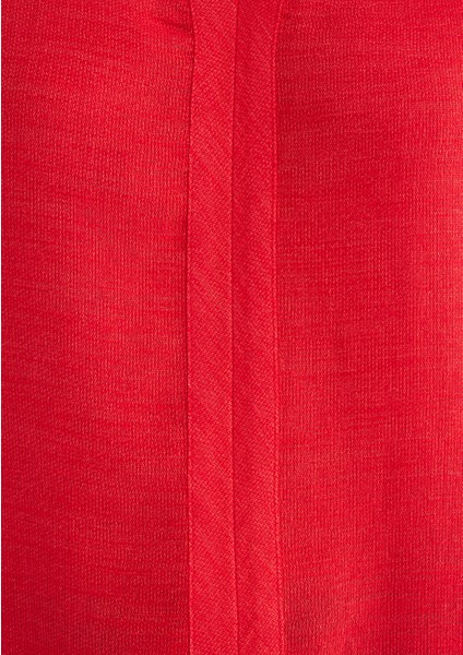 V Yaka Kırmızı Bluz 122504-30648