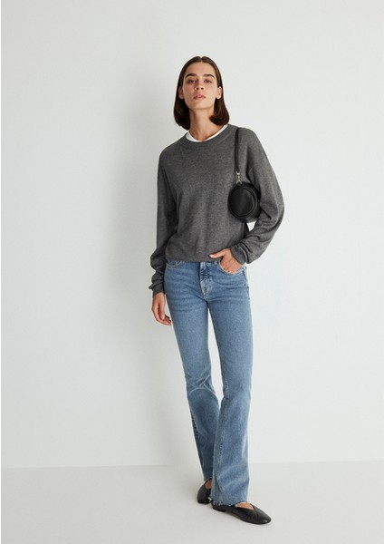 Maria 90lar İndigo Mavisi Jean Pantolon 101225-35482