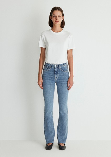 Maria 90lar İndigo Mavisi Jean Pantolon 101225-35482