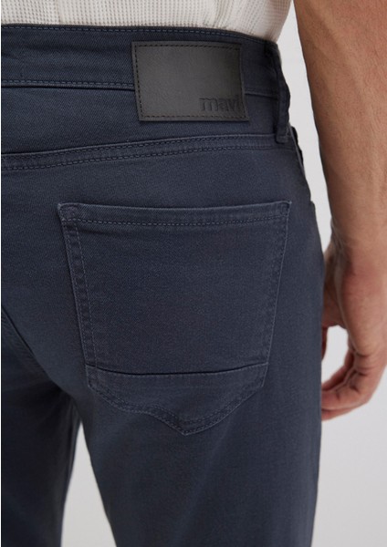 Marcus Mavi Yıkamalı Comfort Gabardin Pantolon 0035132609
