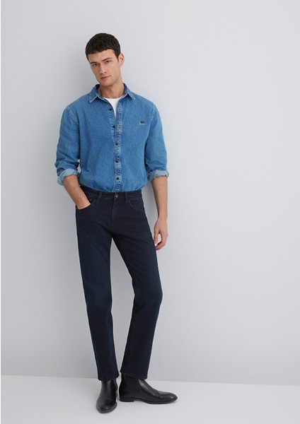 Hunter Mavi Black Mürekkep Mavi Jean Pantolon 0020234818