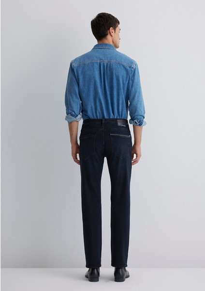 Hunter Mavi Black Mürekkep Mavi Jean Pantolon 0020234818