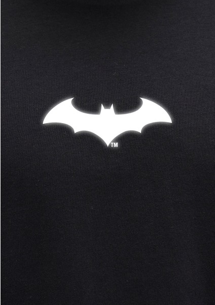Batman Baskılı Siyah Tişört 066878-900