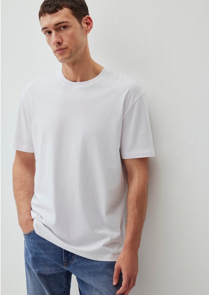 Beyaz Basic Tişört 066249-620