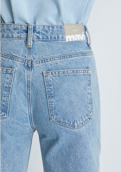 Victoria Real Blue Gölgeli Açık Mavi Jean Pantolon 101072-34111