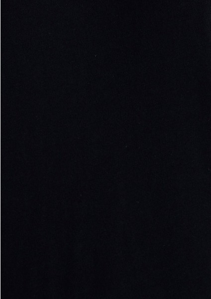 Mavi Logo Baskılı Siyah Tişört 065199-900