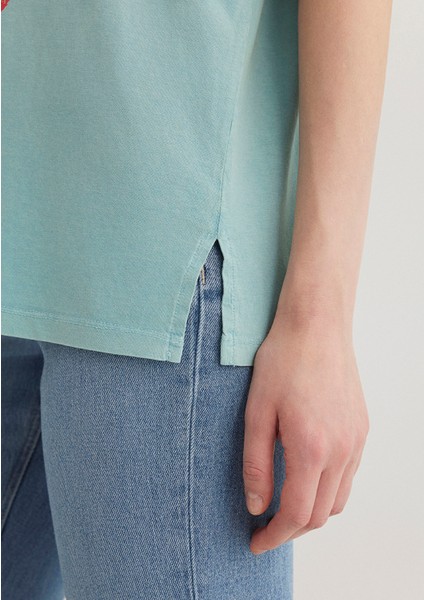 Mavi Baskılı İstanbul Tişört 1601176-34078