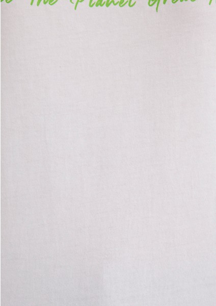 Make The Planet Great Again Baskılı Tişört 168752-620