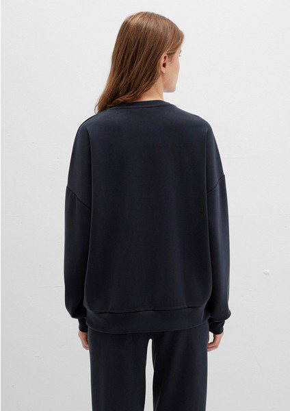 Soft-Premium (TENCEL™) Modal Karışımlı Siyah Sweatshirt 168837-900