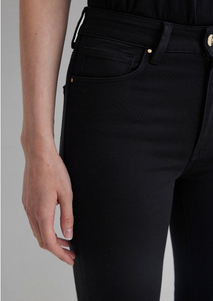 Kendra Gold Klasik Siyah Jean Pantolon 1074622002