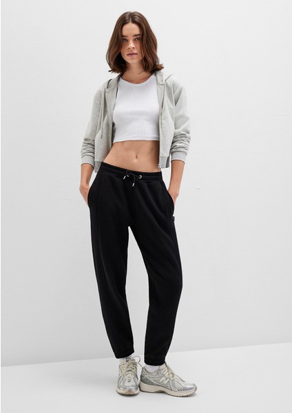 Siyah Basic Eşofman Altı 1600430-900