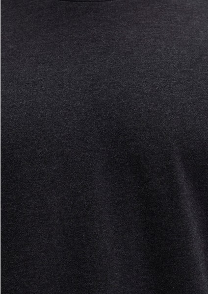 Uzun Kollu Antrasit Basic Tişört 062477-27310