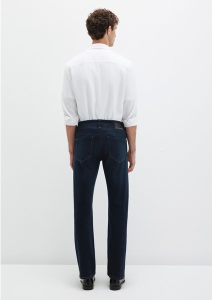 Hunter Mavi Black Gölgeli Mürekkep Mavi Jean Pantolon 0020231891