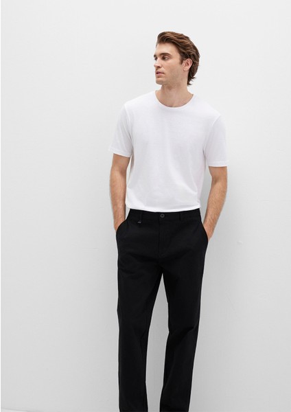 Beyaz Basic Tişört 065574-620