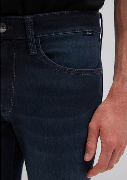Martin Mavi Black Gölgeli Mavi Jean Pantolon 0037829624