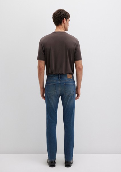 Marcus Gölgeli İndigo Mavisi Jean Pantolon 8835126869