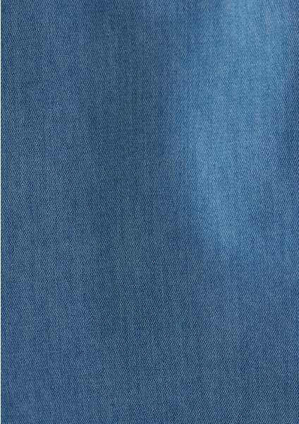 Barbara Gold Klasik Açık Mavi Jean Elbise 130548-26176