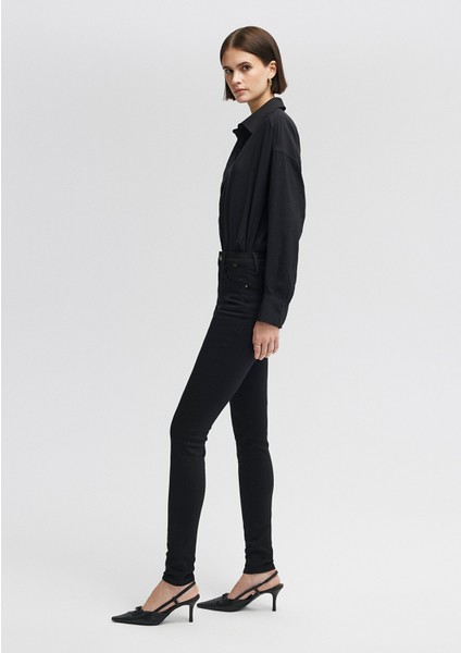 Alissa Gold Klasik Siyah Jean Pantolon 1067822002