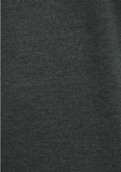 Stretch V Yaka Yeşil Basic Tişört 061748-25752