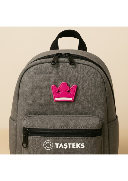 Taşteks Ütülenebilen Veya Sticker Olarak Kullanılabilen Neon Pembe Taç Modeli fırsatları