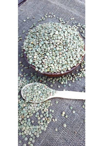 Yeşil Mercimek Köy Mahsulü 3 kg (Yozgat)