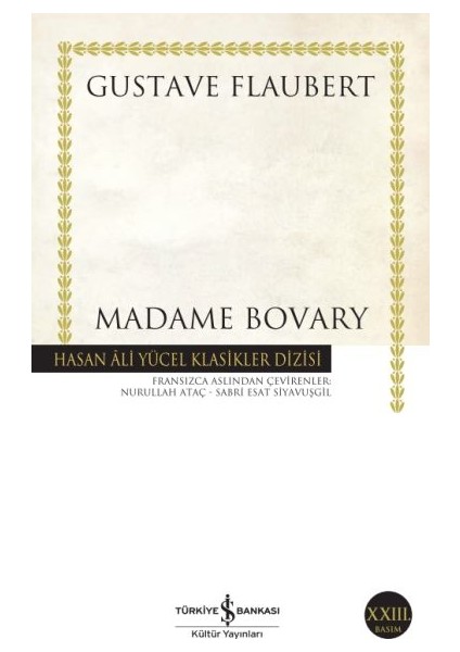 Madame Bovary - Hasan Ali Yücel Klasikleri