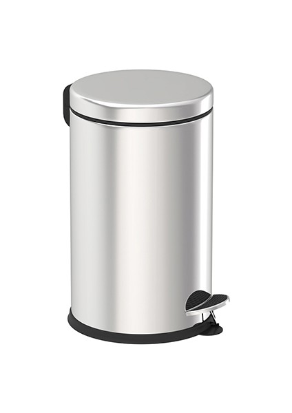 Izmir Fırça Luna 8 Lt. Paslanmaz Pedallı Çöp Kovası - Yavas kapanır - 4100559585 fiyatları