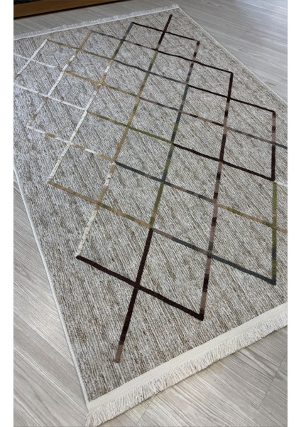 Dekoratif Nakkaş Kilim Butik Bej Salon Halısı Makinada Yıkanabilir Mutfak Halısı Kaymaz Taban Yolluk Modern Kilim Modelleri Altan Isıtmaya Uygun Halı Çeşitleri fırsatları