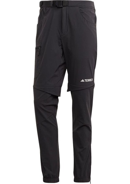 Adidas Erkek Terrex Utilitas Hiking Zip-Off Siyah Eşofman Altı HN2896