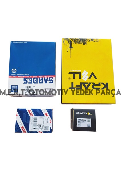 Ford Fiesta 1.5 Tdci Filtre Bakım Seti (2018-2020) Euro 6