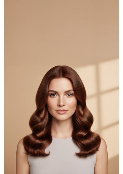 Profesyonel Krem Saç Boyası - 6.4 Koyu Bakır Kumral 100 ml - Plex, Keratin, Seramid fiyatları