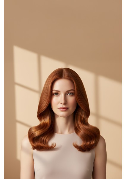 Profesyonel Krem Saç Boyası - 8.4 Açık Bakır Kumral 100 ml - Plex, Keratin, Seramid fiyatları