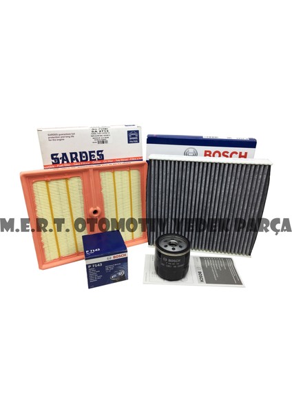Audi A3 1.0 Tfsı Filtre Bakım Seti (2016-2019)