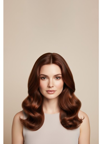 Profesyonel Krem Saç Boyası - 5.4 Açık Bakır Kahve 100 ml - Plex, Keratin, Seramid fiyatları