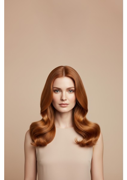 Profesyonel Krem Saç Boyası - 8.43 Bakır Altın Açık Kumral 100 ml - Plex, Keratin, Seramid fiyatları