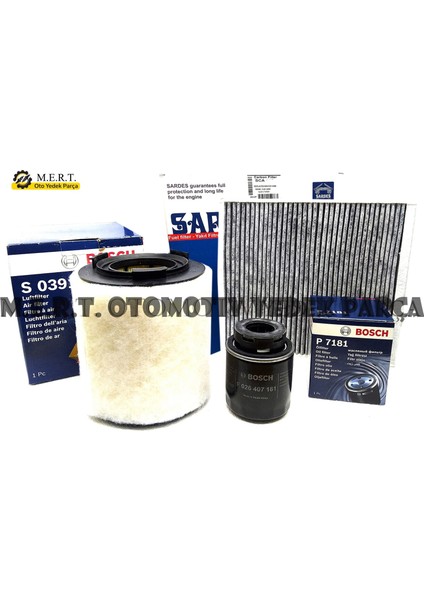 Seat Ibiza 1.2 Tsı Filtre Bakım Seti (2011-2014) Cbz