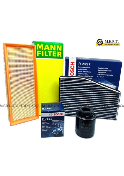 Volkswagen Tiguan 1.4 Tsı Filtre Bakım Seti (2011-2015) Cav