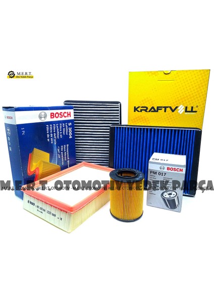 Bmw 5.20I E39 Filtre Bakım Seti (1995-2004) (489149422)