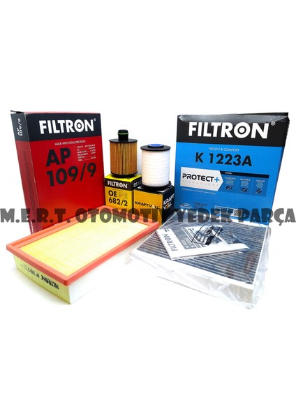Chevrolet Aveo 1.3 Dizel Filtron Filtre Bakım Seti (2011-2014)